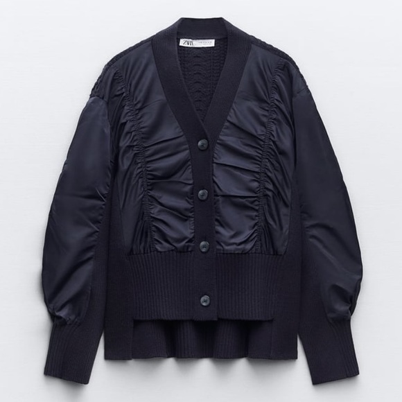 Zara Sweaters Nwt Zara Combination Knit Top Poshmark